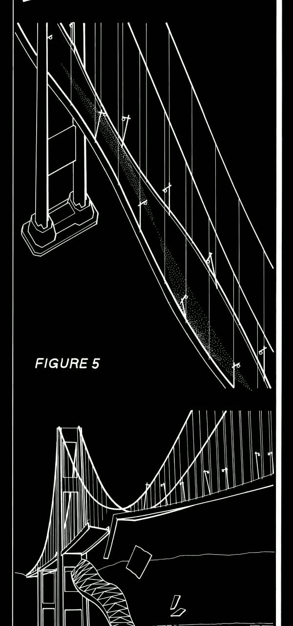 HAER drawings of the 1940 deck twisting and collapsing